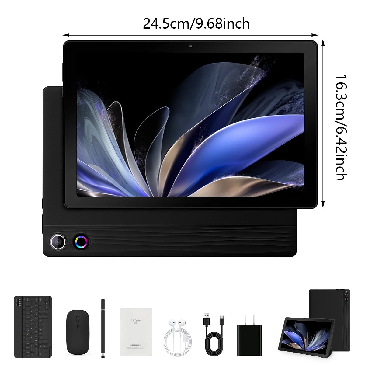 A10L Android Tablet with Keyboard Mouse and Stylus Accessories