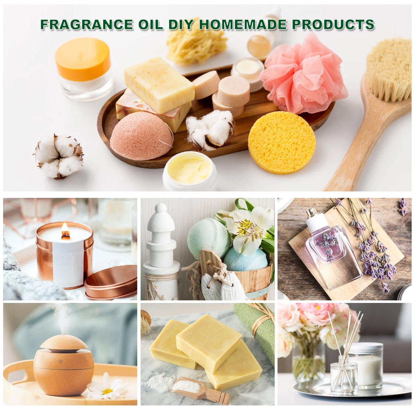 MAYJAM 35pcs Set Essential Oils For Humidifier Diffuser