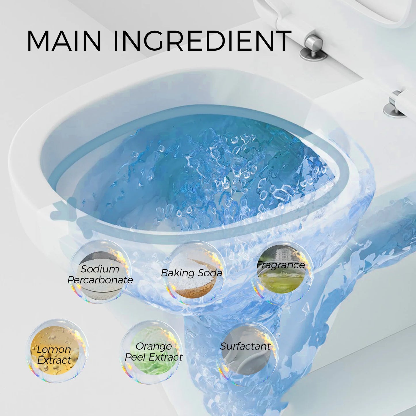 Toilet Cleaner Rose Fragrance Deodorant Stain Remover Freshener Set
