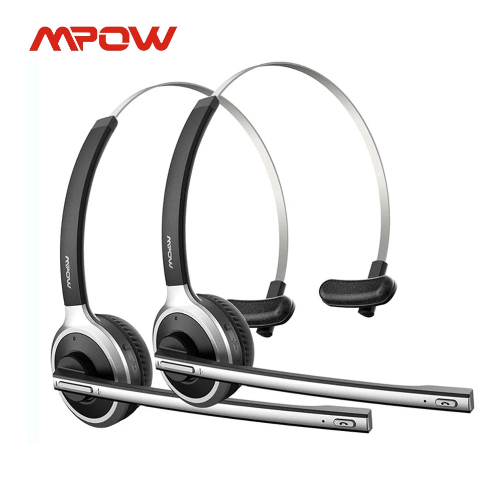 Mpow M5 Wireless Bluetooth Headset for Hands-Free Calling