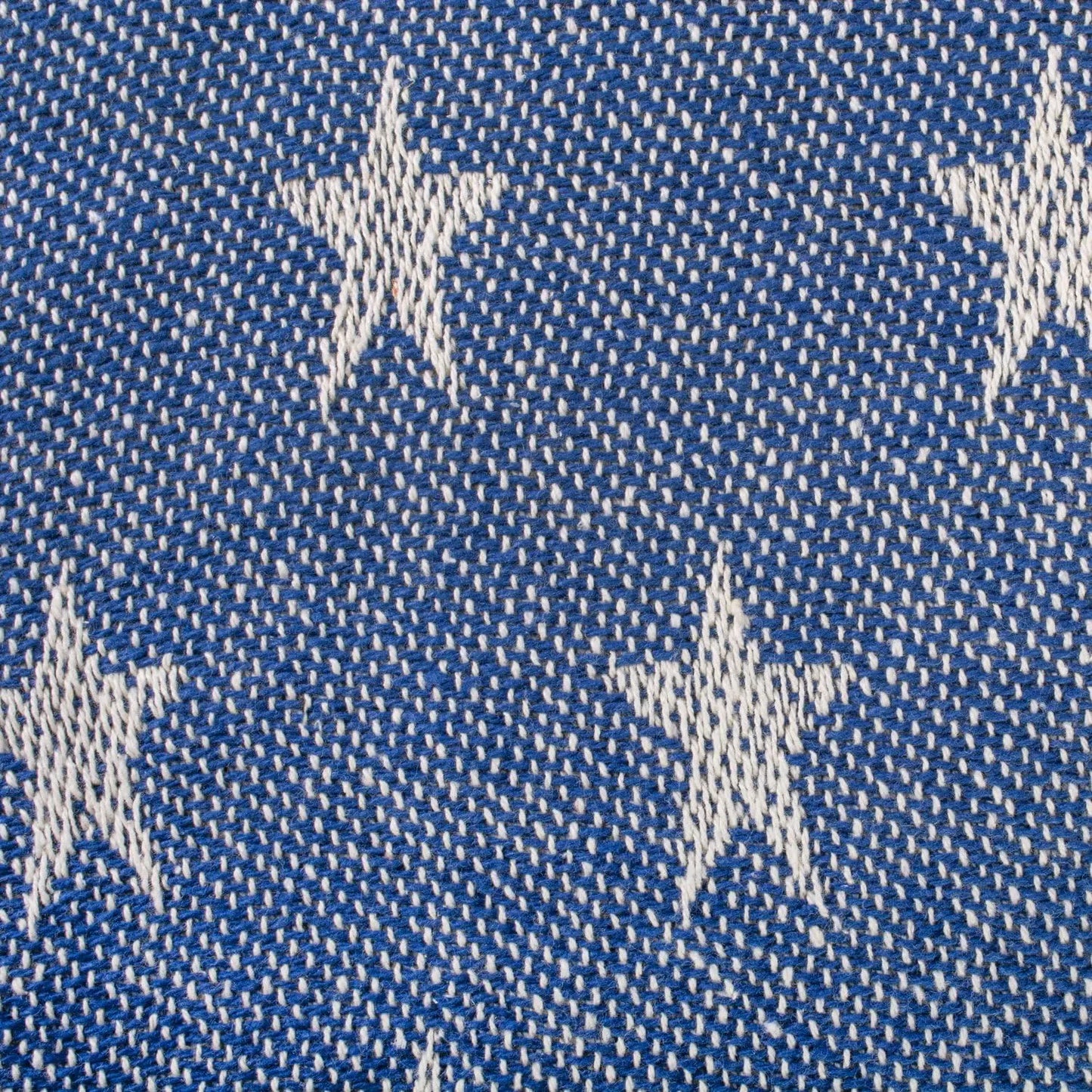 4Th Of July Patriotic Throw Blanket With Decorative Tassles