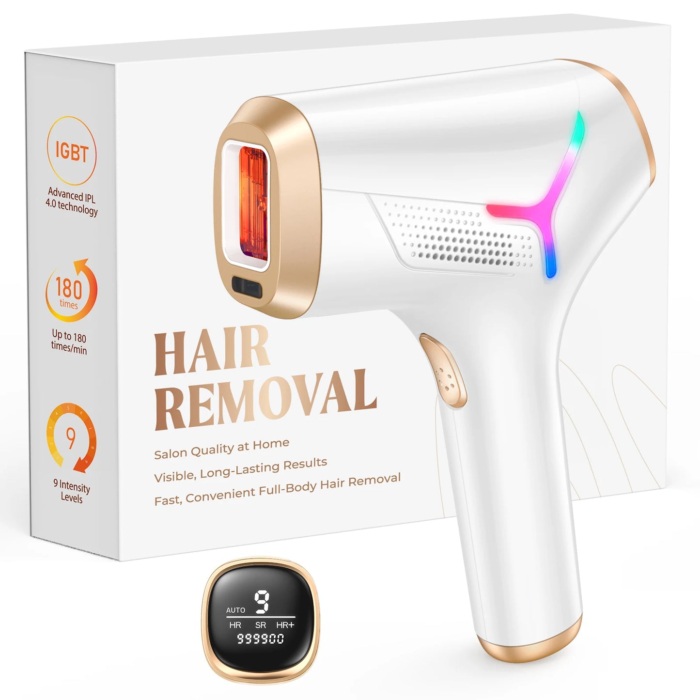 Laser Hair Removal Device for Smooth, Permanent Skin at Home