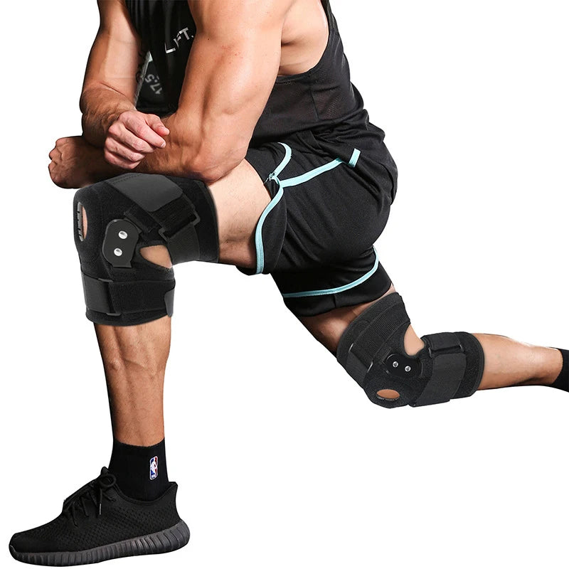 GOUNOD Adjustable Hinged Knee Brace for Pain Relief and Support