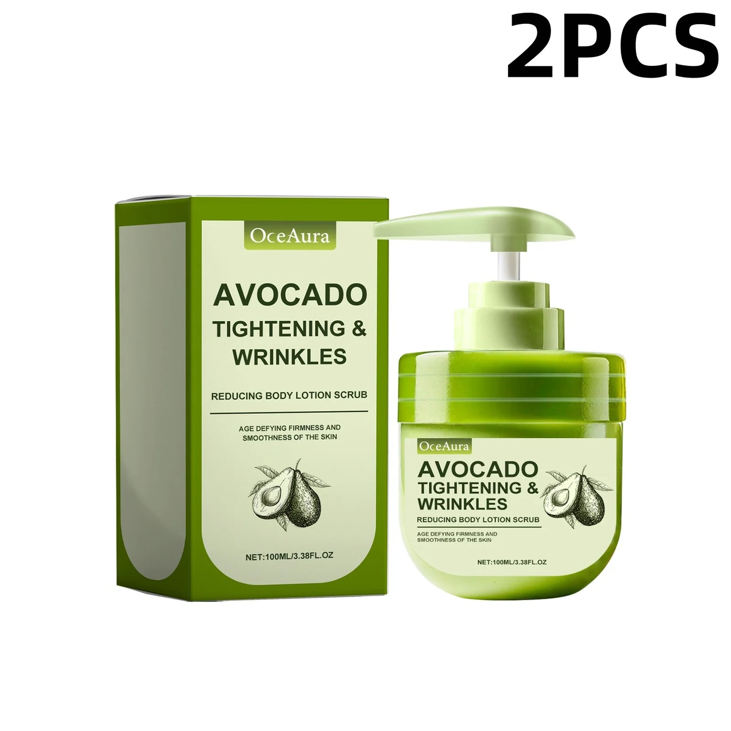 Avocado Body Lotion Brightening Hydration And Exfoliation