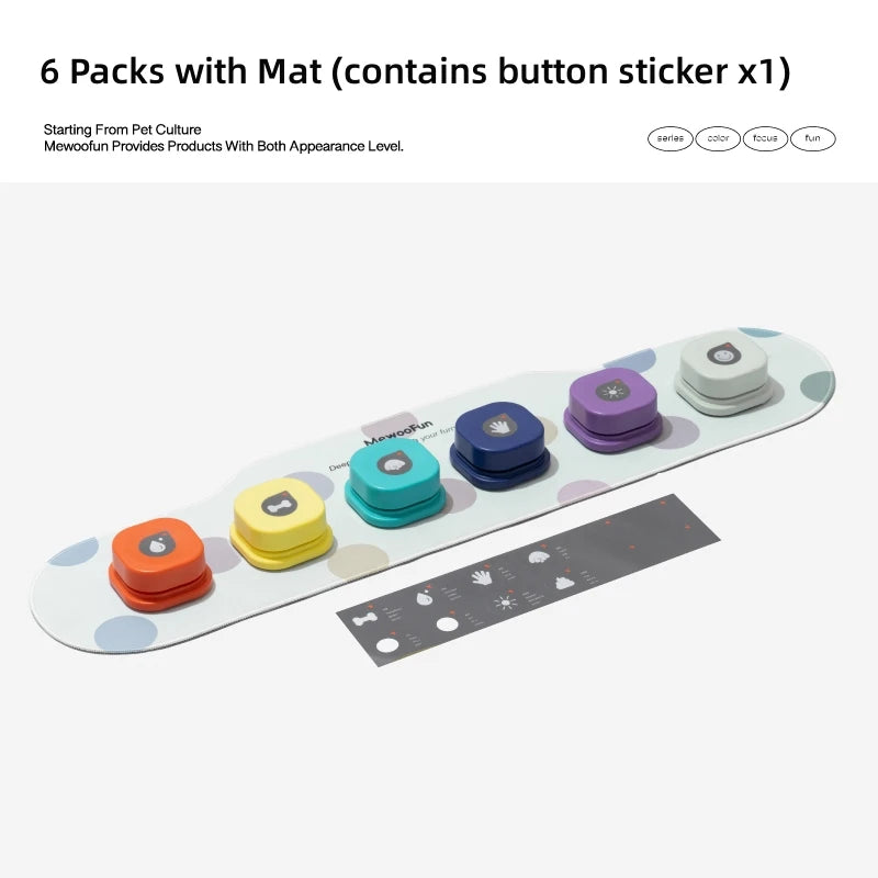 Interactive Dog Communication Buttons for Training and Fun
