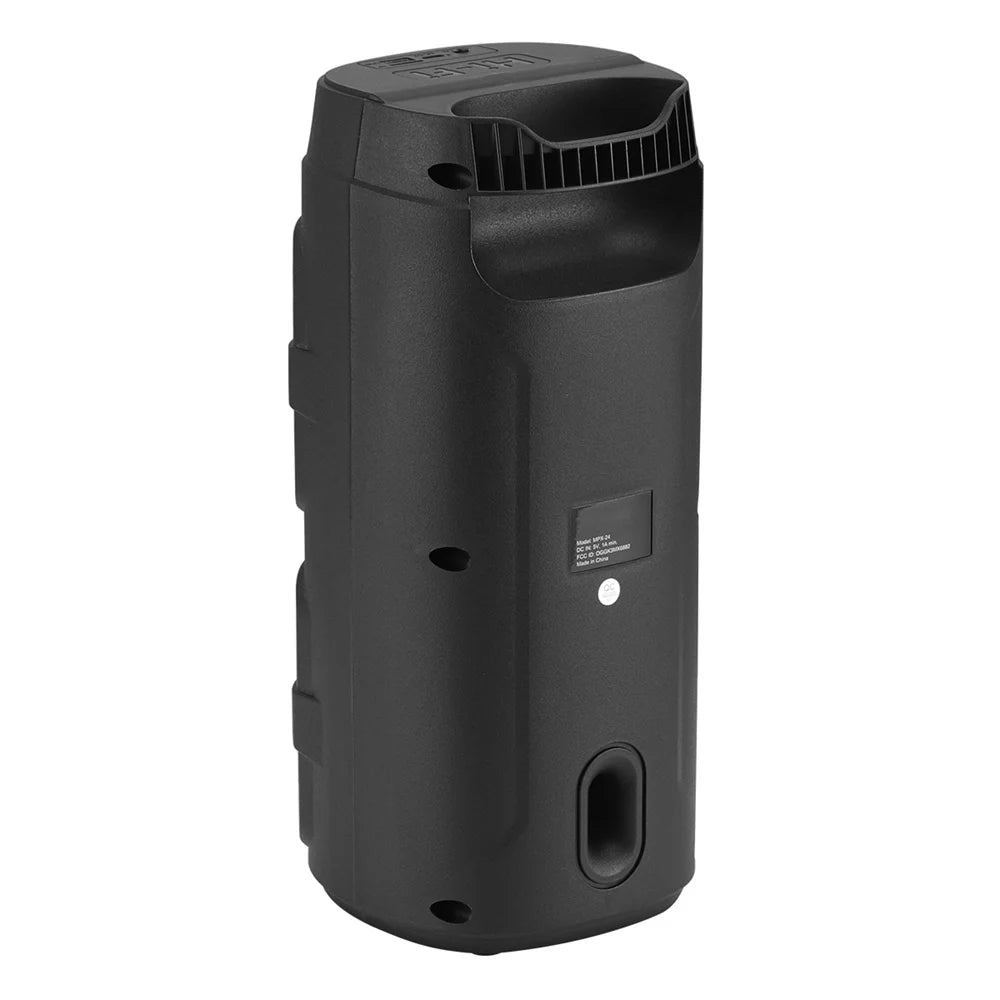 Portable Bluetooth Speaker with Subwoofer and LED Lights