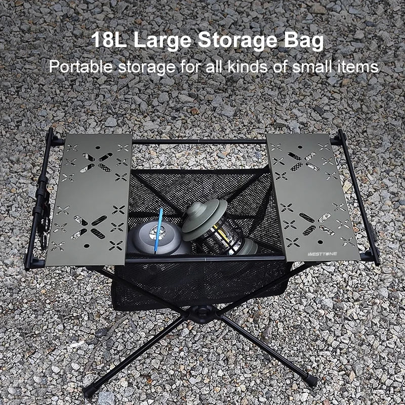 Westtune Lightweight Portable Folding Camping Table with Storage Bag