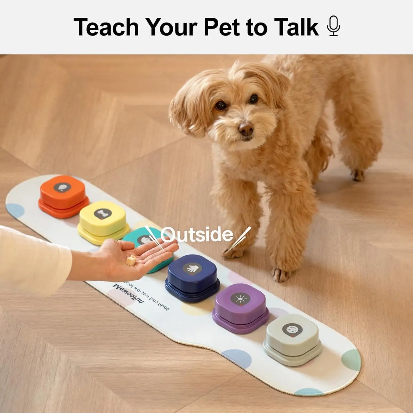 Interactive Dog Communication Buttons for Training and Fun