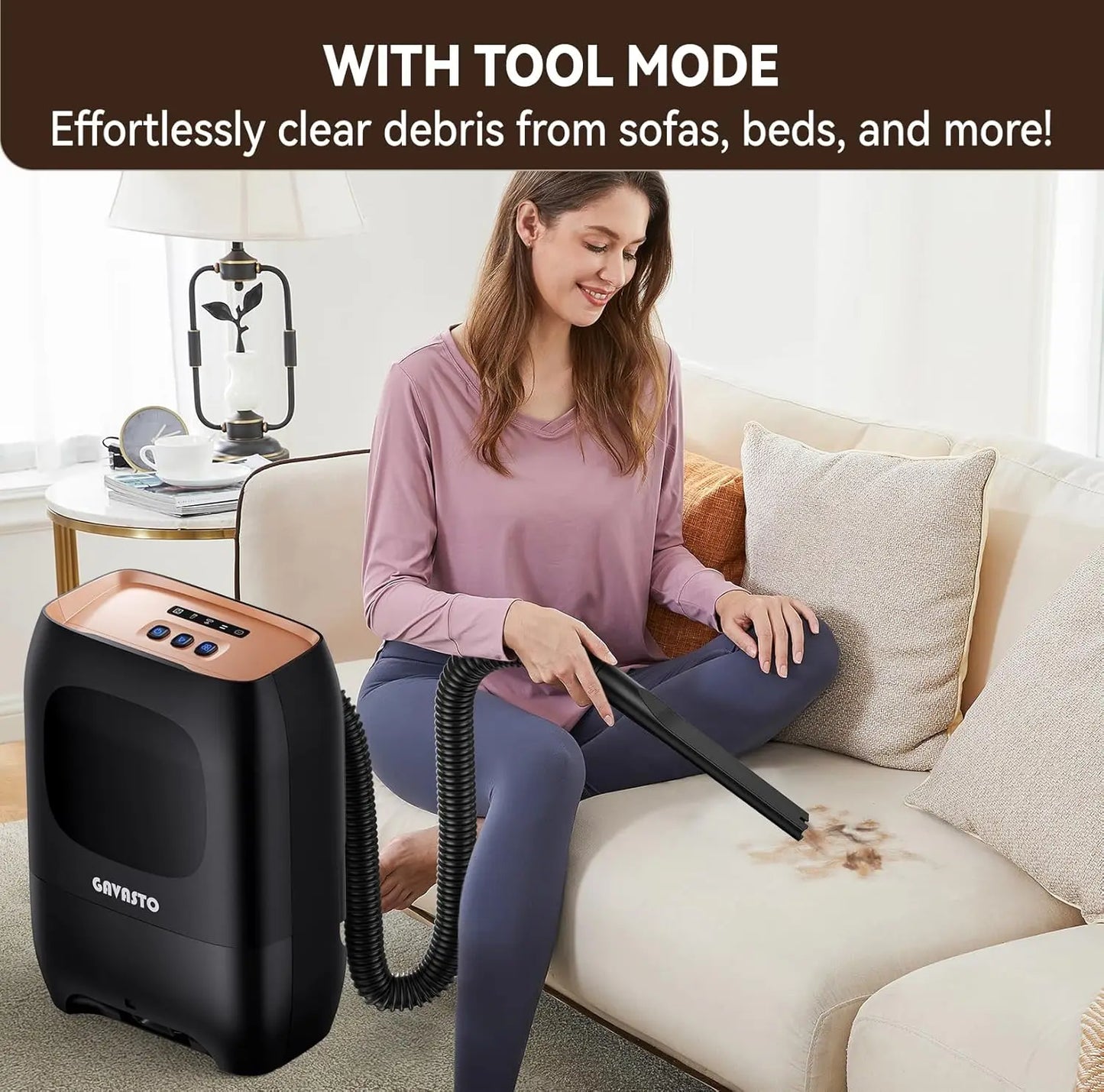 Touchless Automatic Vacuum Dustpan for Quick Mess Cleanup