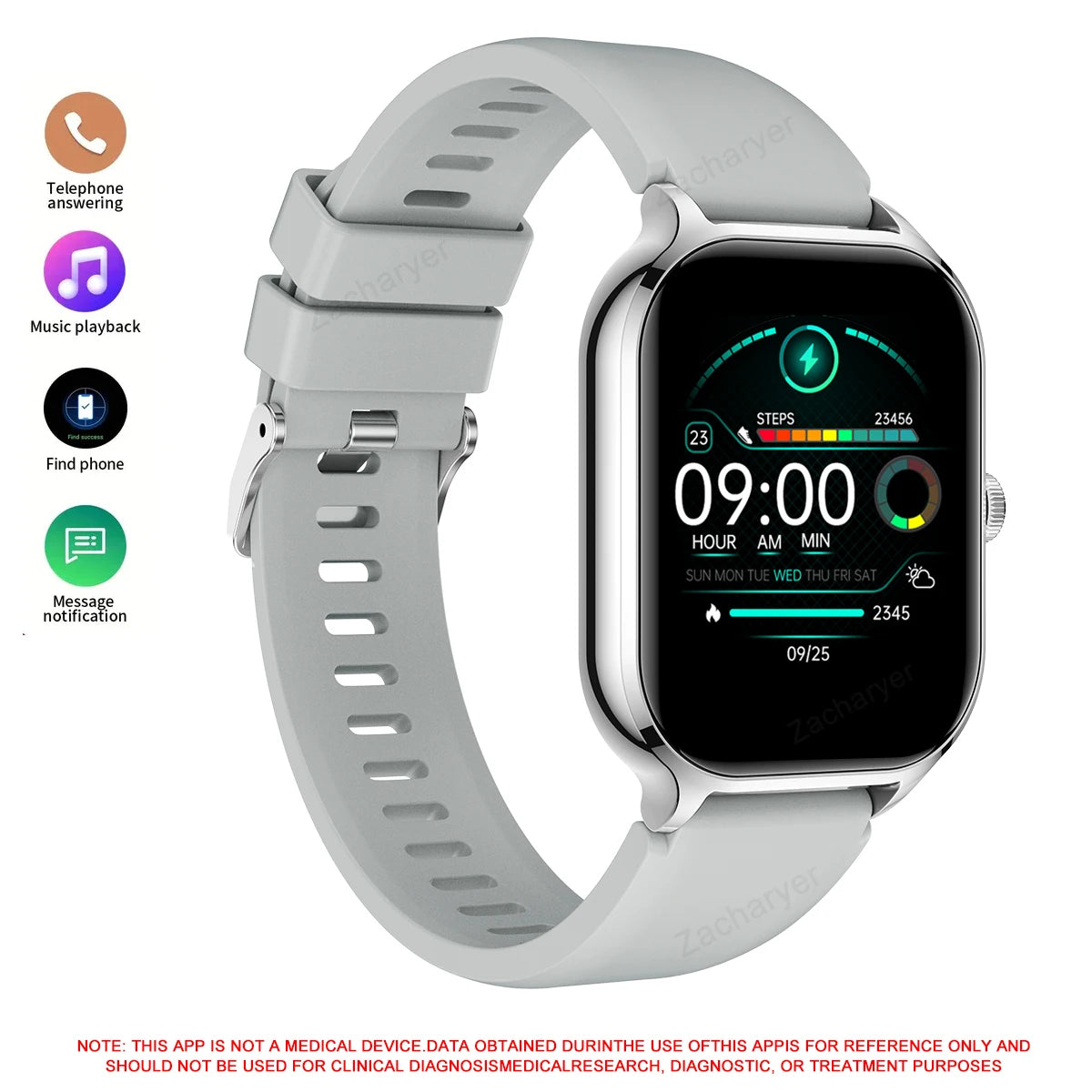 Smart Watch with Wireless Dialing and Multiple Sport Modes