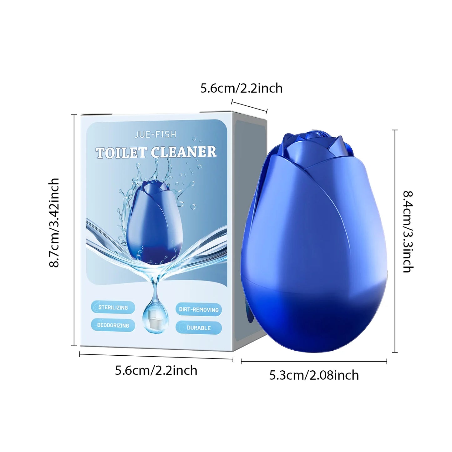Toilet Cleaner Rose Fragrance Deodorant Stain Remover Freshener Set