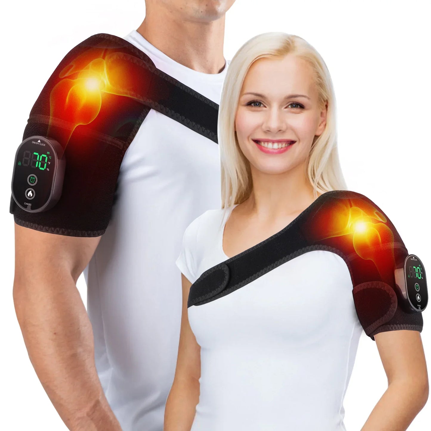 Wireless Electric Heating Shoulder Protection Knee Pad Brace