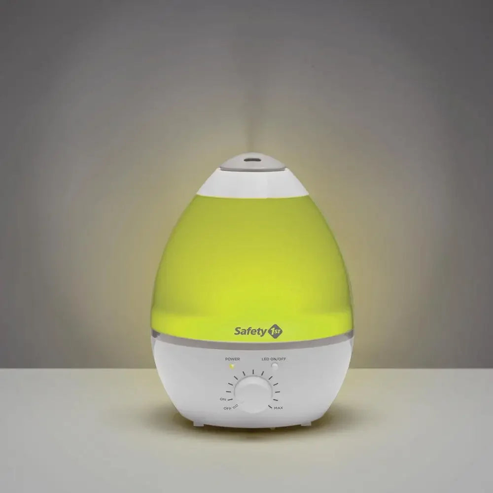 Ultrasonic Cool Mist Humidifier 3-in-1 Grey Nightlight Scent Diffuser