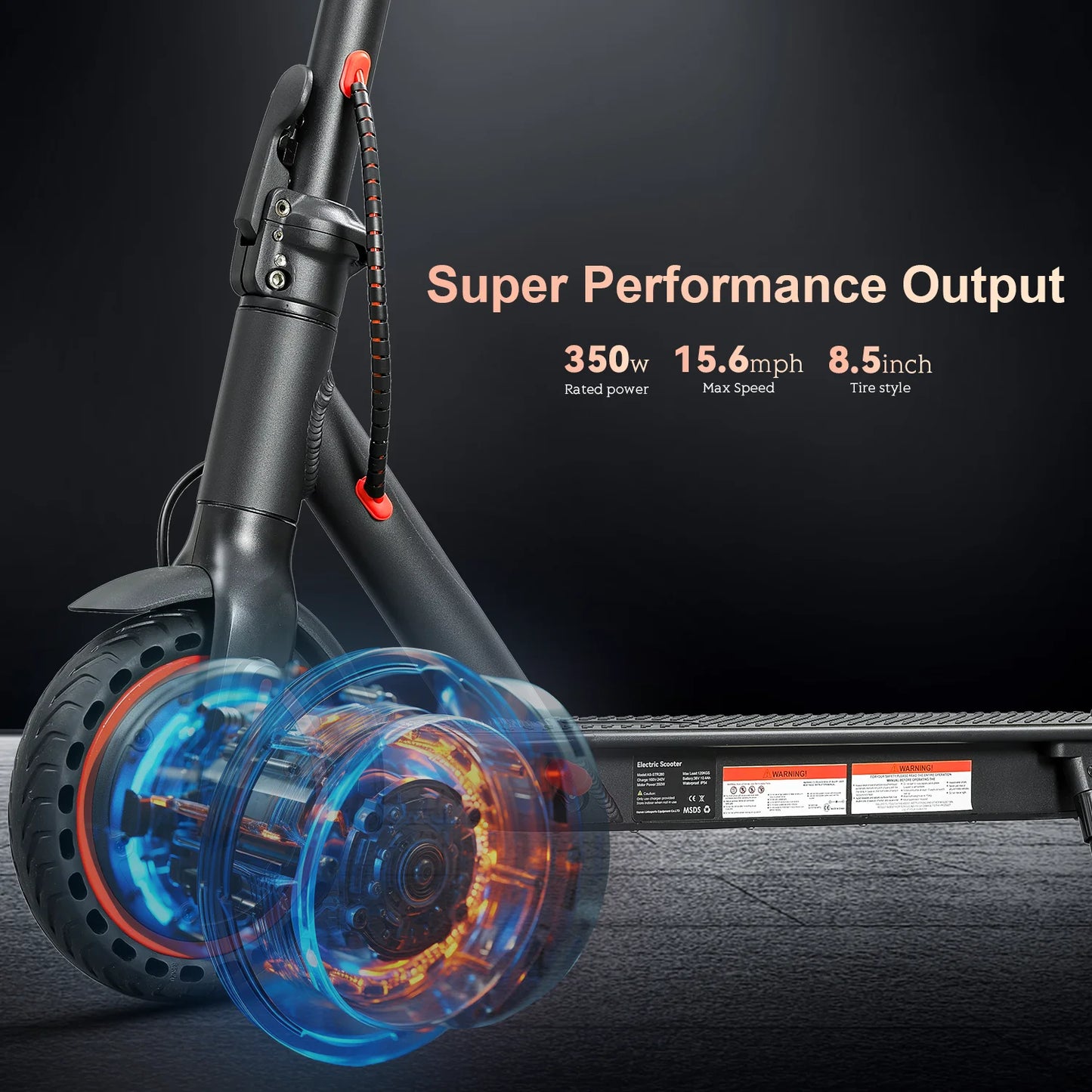 Hezzo Electric Scooter HS-04Pro with Smart App and Folding Design