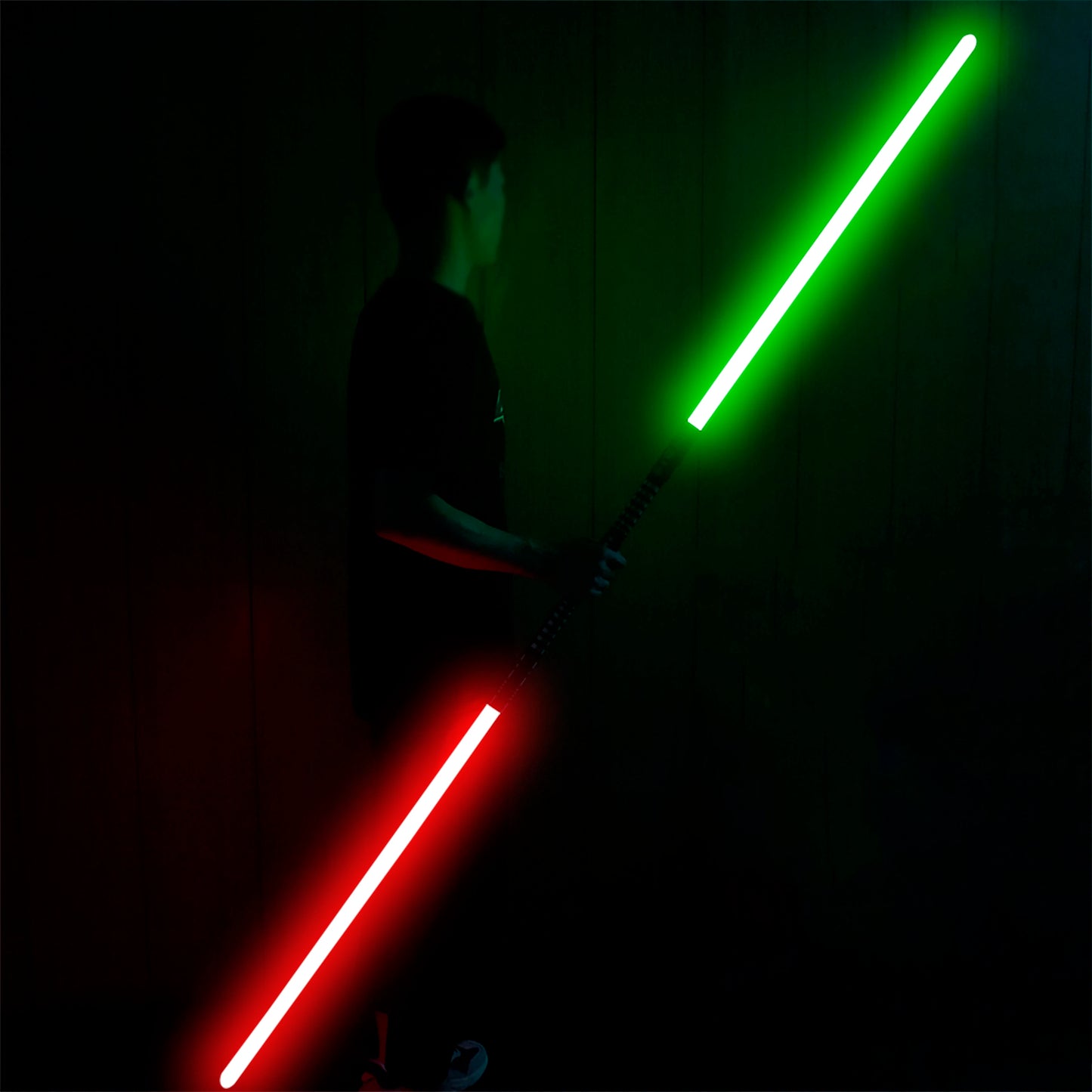 Dueling Lightsabers with Sound Effects for Epic Battles