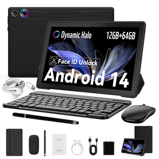 A10L Android Tablet with Keyboard Mouse and Stylus Accessories