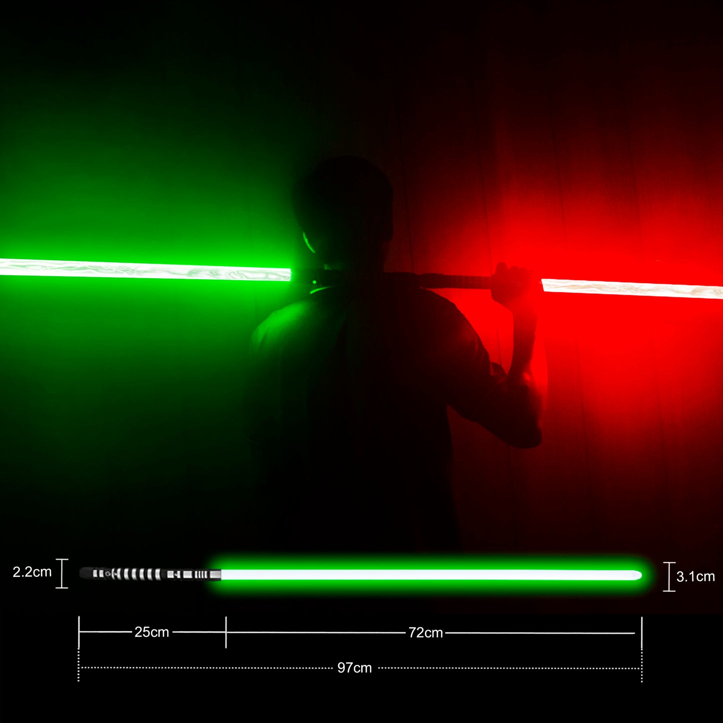 Dueling Lightsabers with Sound Effects for Epic Battles