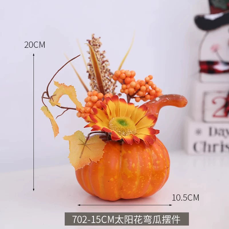 Autumn Maple Leaf And Pine Cone Ornaments For Thanksgiving