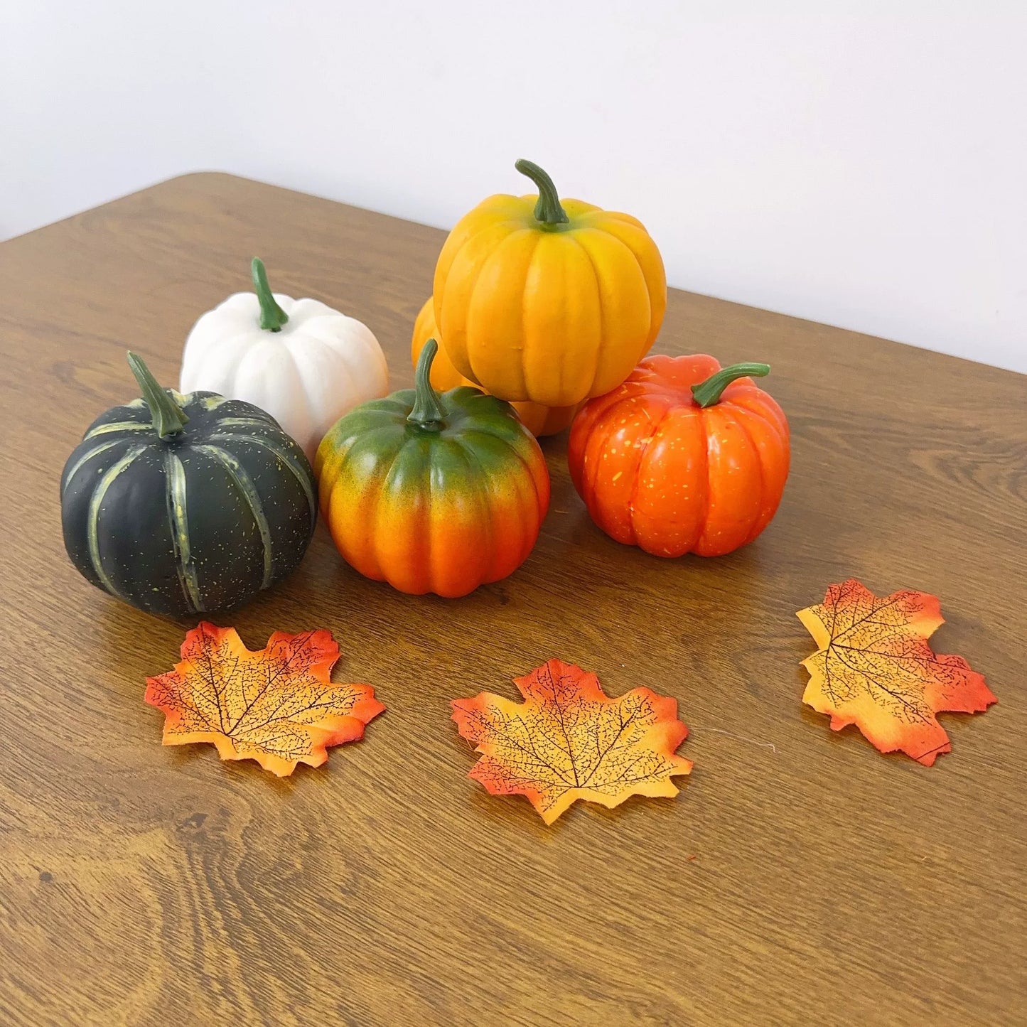 Autumn Maple Leaf And Pine Cone Ornaments For Thanksgiving