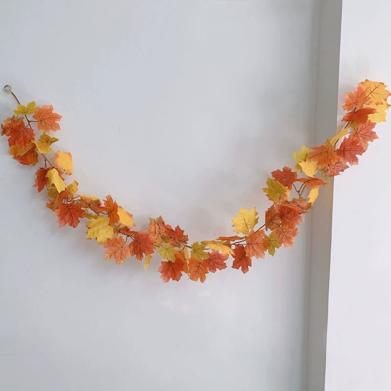 Autumn Maple Leaf And Pine Cone Ornaments For Thanksgiving