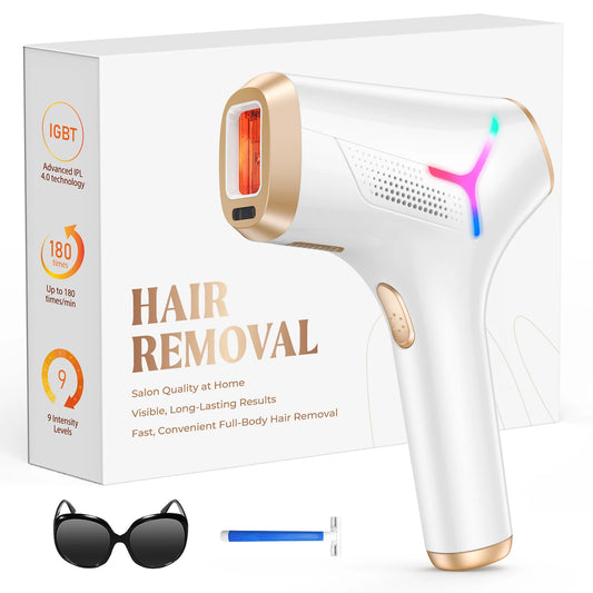 Laser Hair Removal Device for Smooth, Permanent Skin at Home