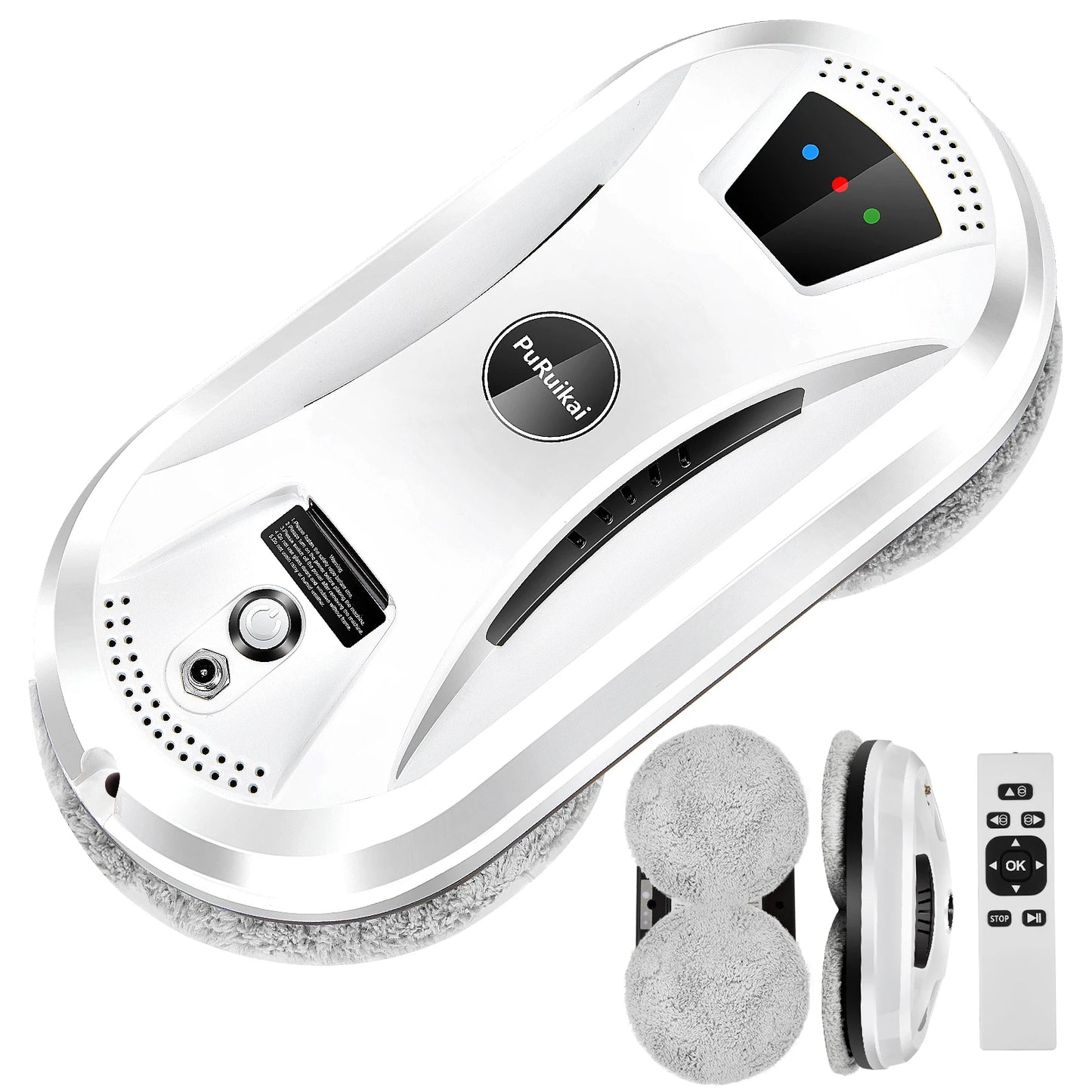 PuRuiKai Ultra Thin Robot Vacuum and Window Cleaning Device