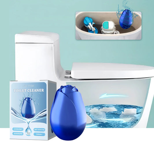 Toilet Cleaner Rose Fragrance Deodorant Stain Remover Freshener Set