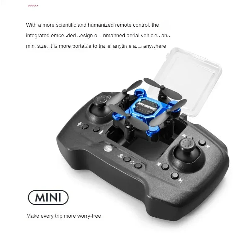 360 Degree 4K High Definition Rotating Mini Drone for Aerial Photography