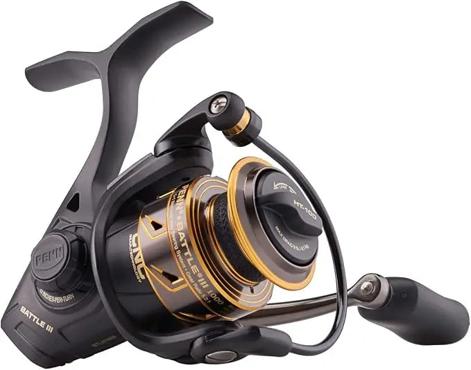 Battle III Spinning Fishing Reel for Saltwater Angling