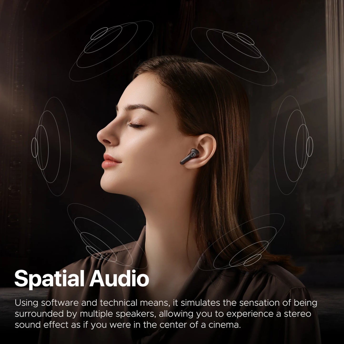 SoundPEATS T3 Pro Wireless Earbuds with Active Noise Cancelling