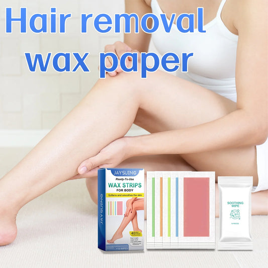 Gentle Hair Removal Wax Patches For All Body Areas Safe