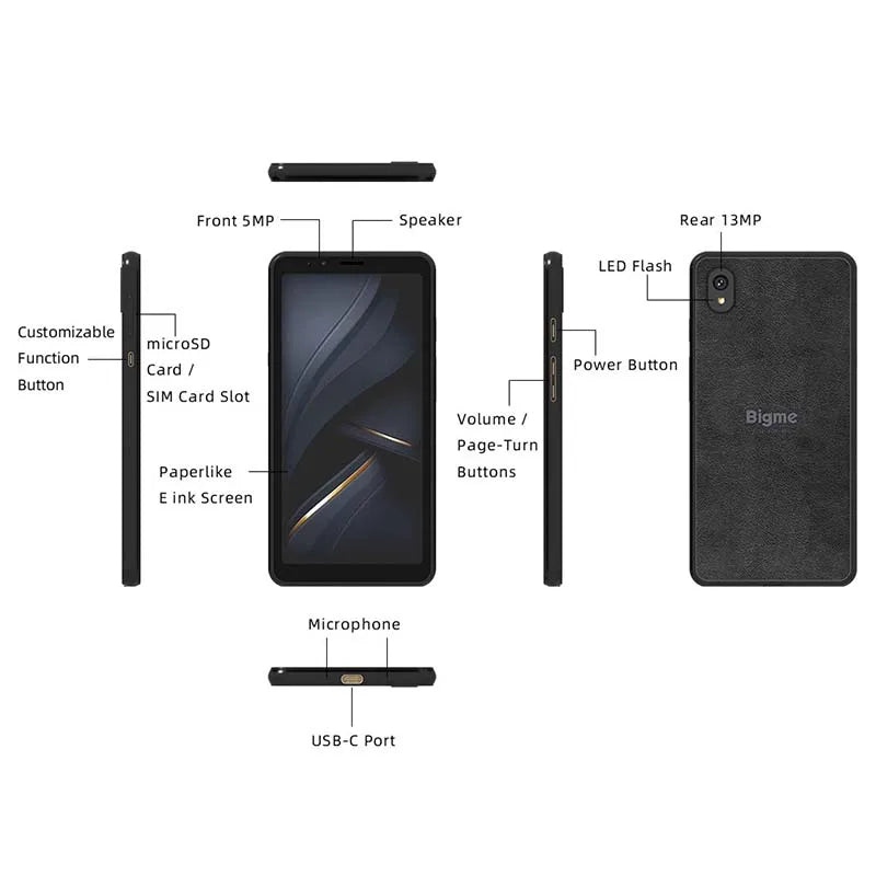 Bigme Hibreak E Ink Smartphone and Ebook Reader with Android Support