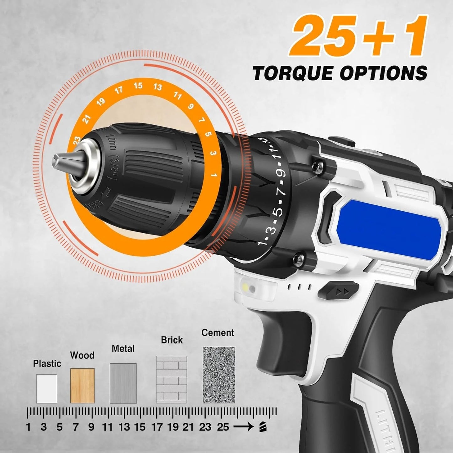 Electric Cleaning Brush Kit for Car Tyres and Tools
