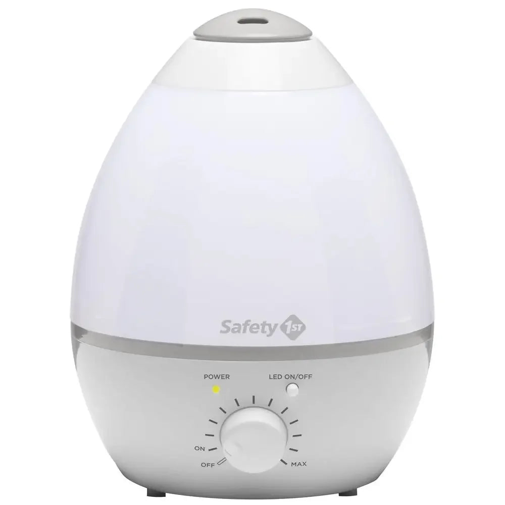 Ultrasonic Cool Mist Humidifier 3-in-1 Grey Nightlight Scent Diffuser