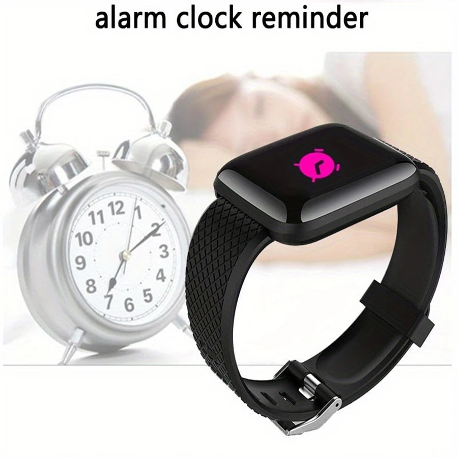 Smart Fitness Watch Heart Rate Tracker Message Alerts