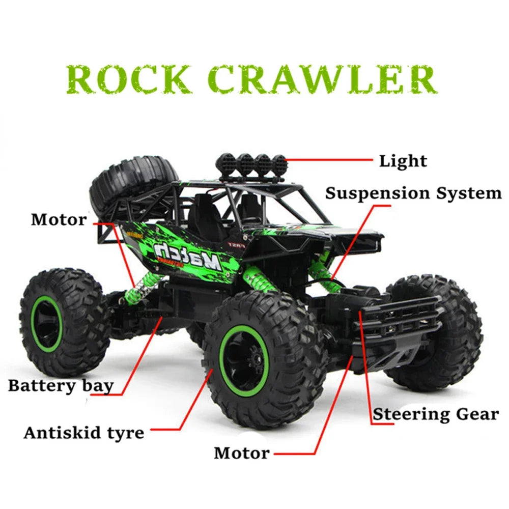 1:12 / 1:16 4WD RC Car 2.4G Off-Road Buggy Trucks Boys Toys