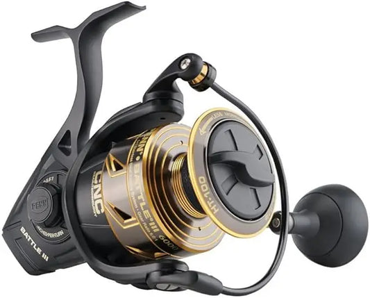 Battle III Spinning Fishing Reel for Saltwater Angling