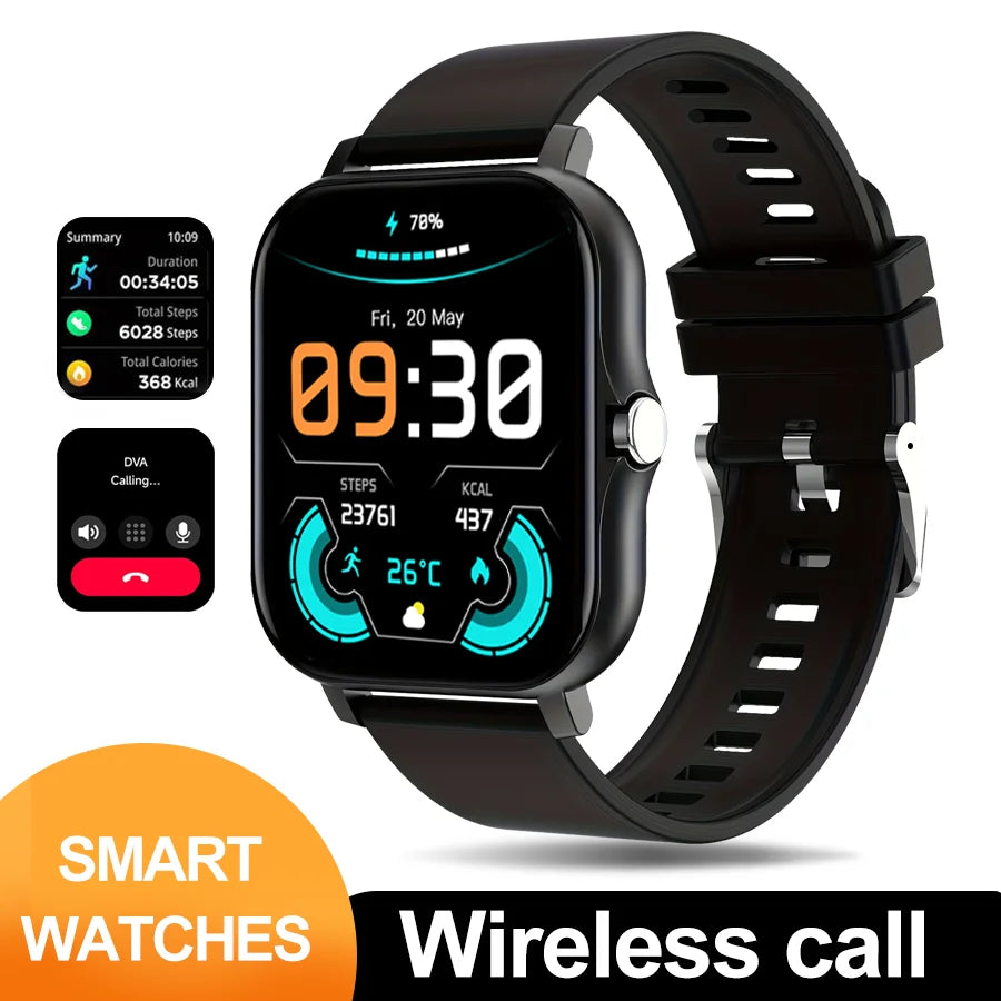 Smart Watch Bluetooth Call Smartwatch Touch Dial Music Fitness