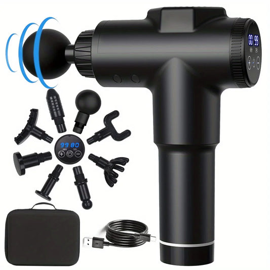 Massage Gun 99 Speed Deep Muscle Percussion Massager with Carry Case Perfect Gift for Athletes and Fitness Enthusiasts