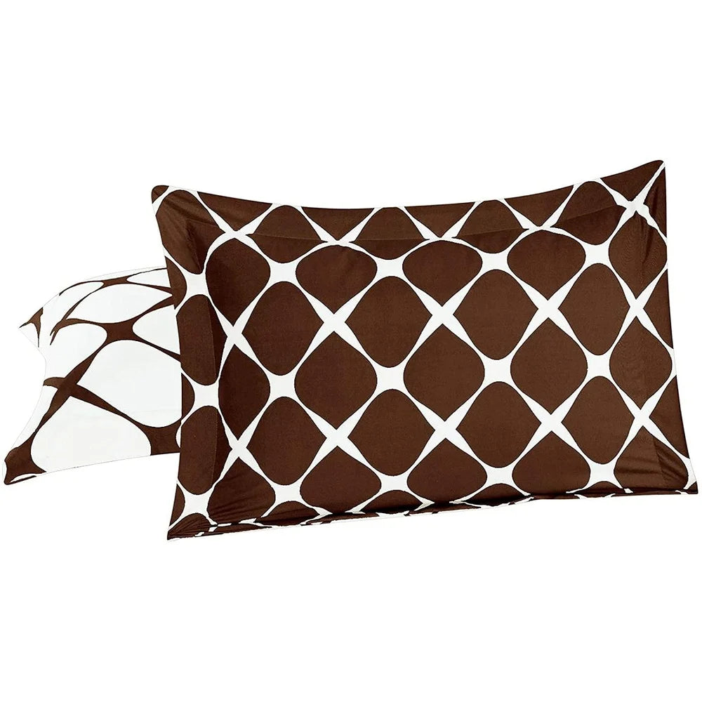 Silky Soft Duvet Cover Set With Button Closure Pillow Shams