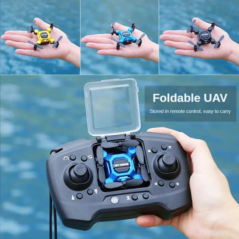 360 Degree 4K High Definition Rotating Mini Drone for Aerial Photography