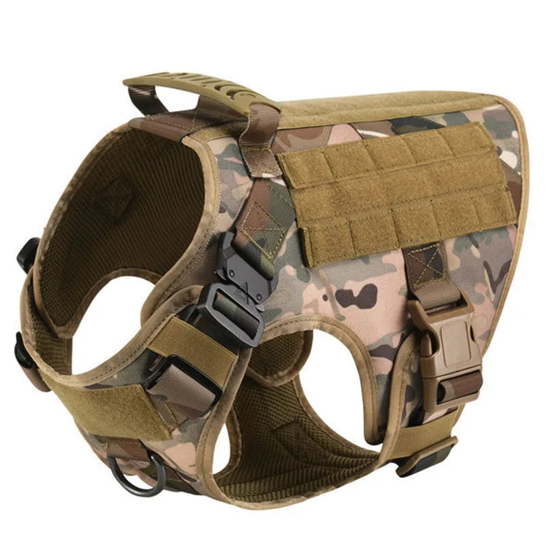 Large Dog Harness And Leash Set Pet German Shepherd Malinois Training