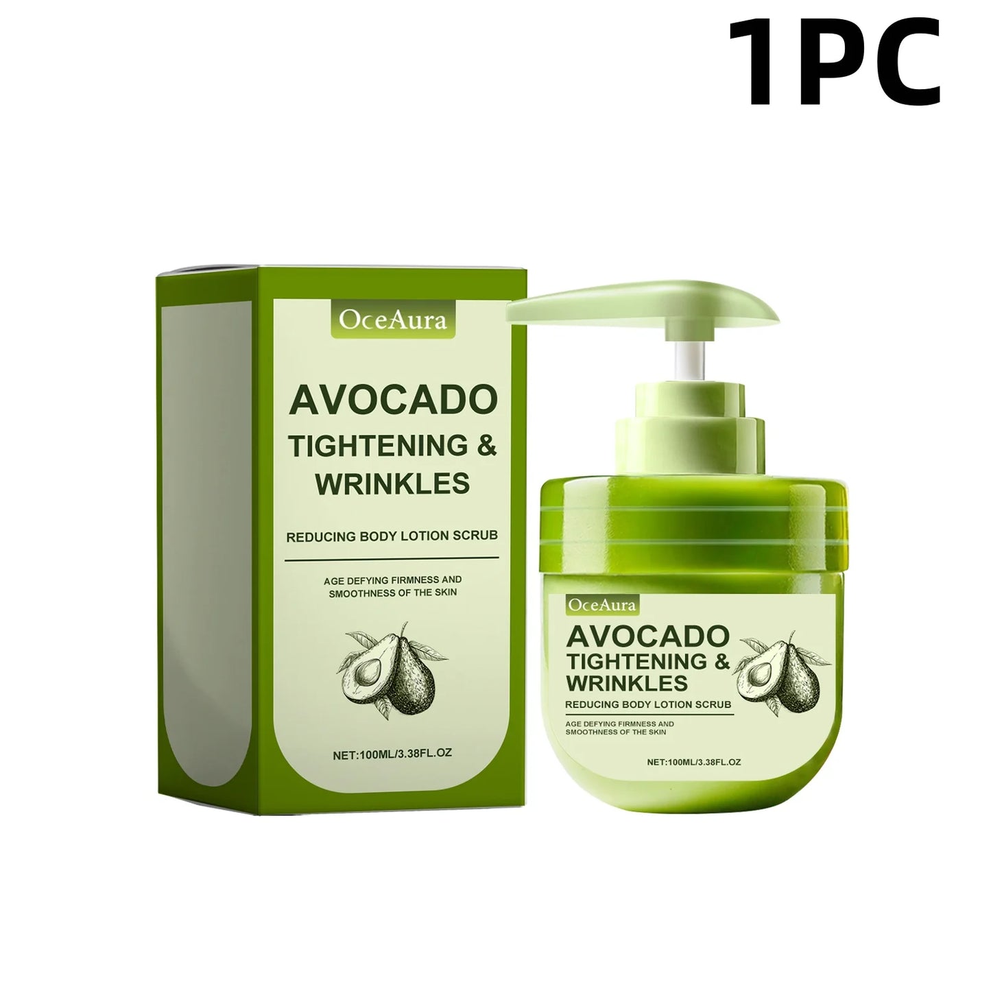 Avocado Body Lotion Brightening Hydration And Exfoliation
