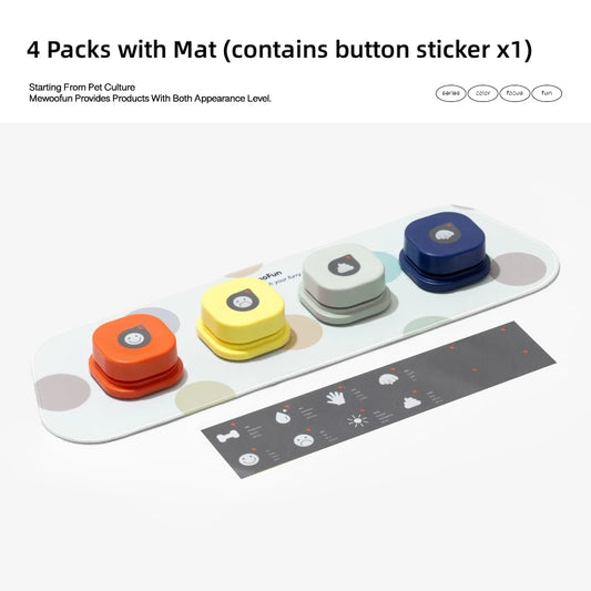 Interactive Dog Communication Buttons for Training and Fun