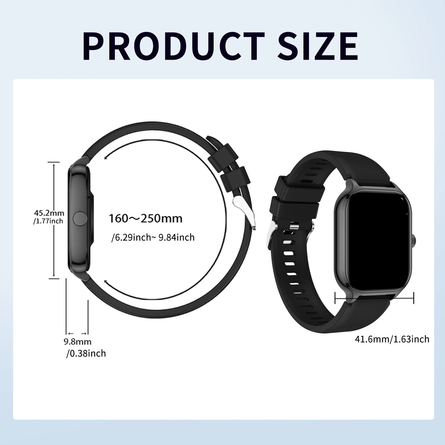 Smart Watch Wireless Calling Dial Sport Mode Fitness Monitor