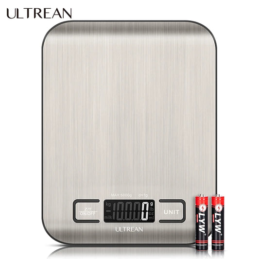 ULTREAN Digital Kitchen Scale with LCD Display and Tare Function