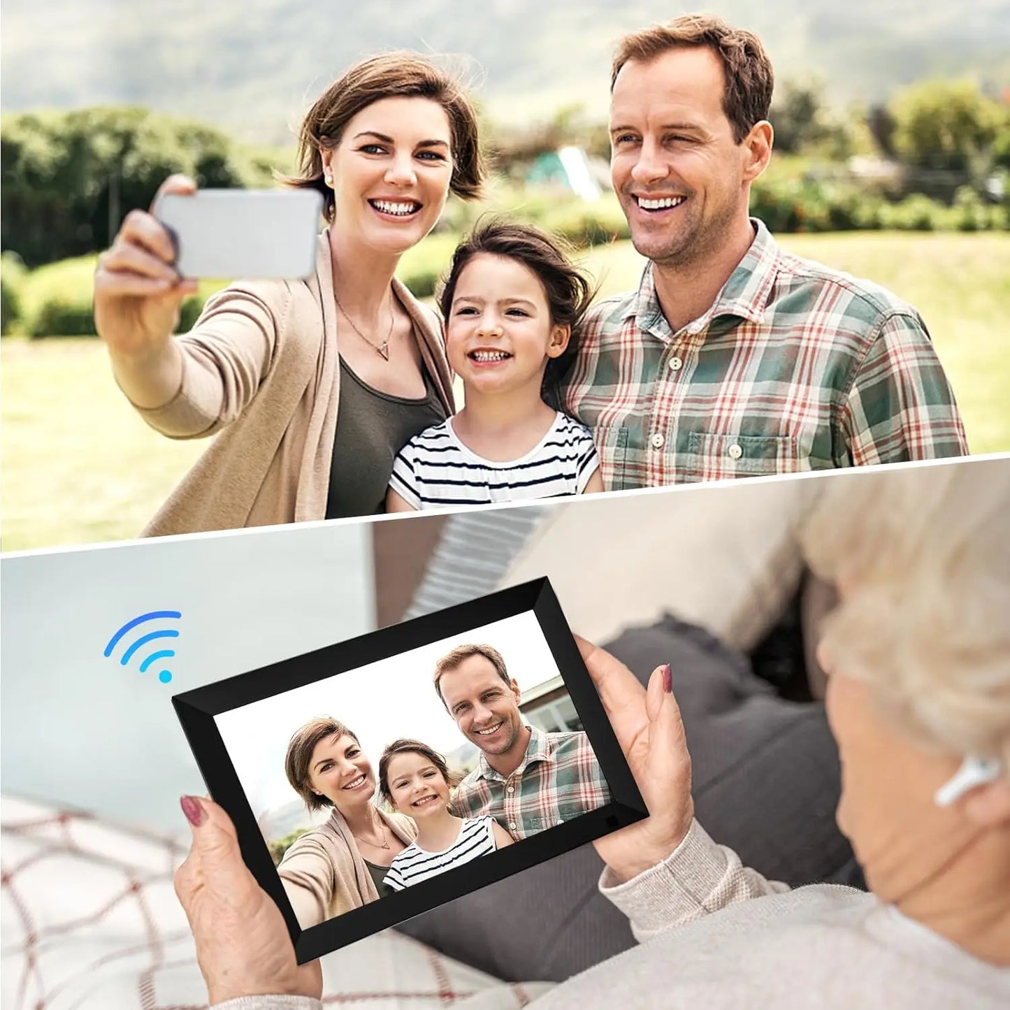 Smart WiFi Digital Photo Frame for Memorable Moments