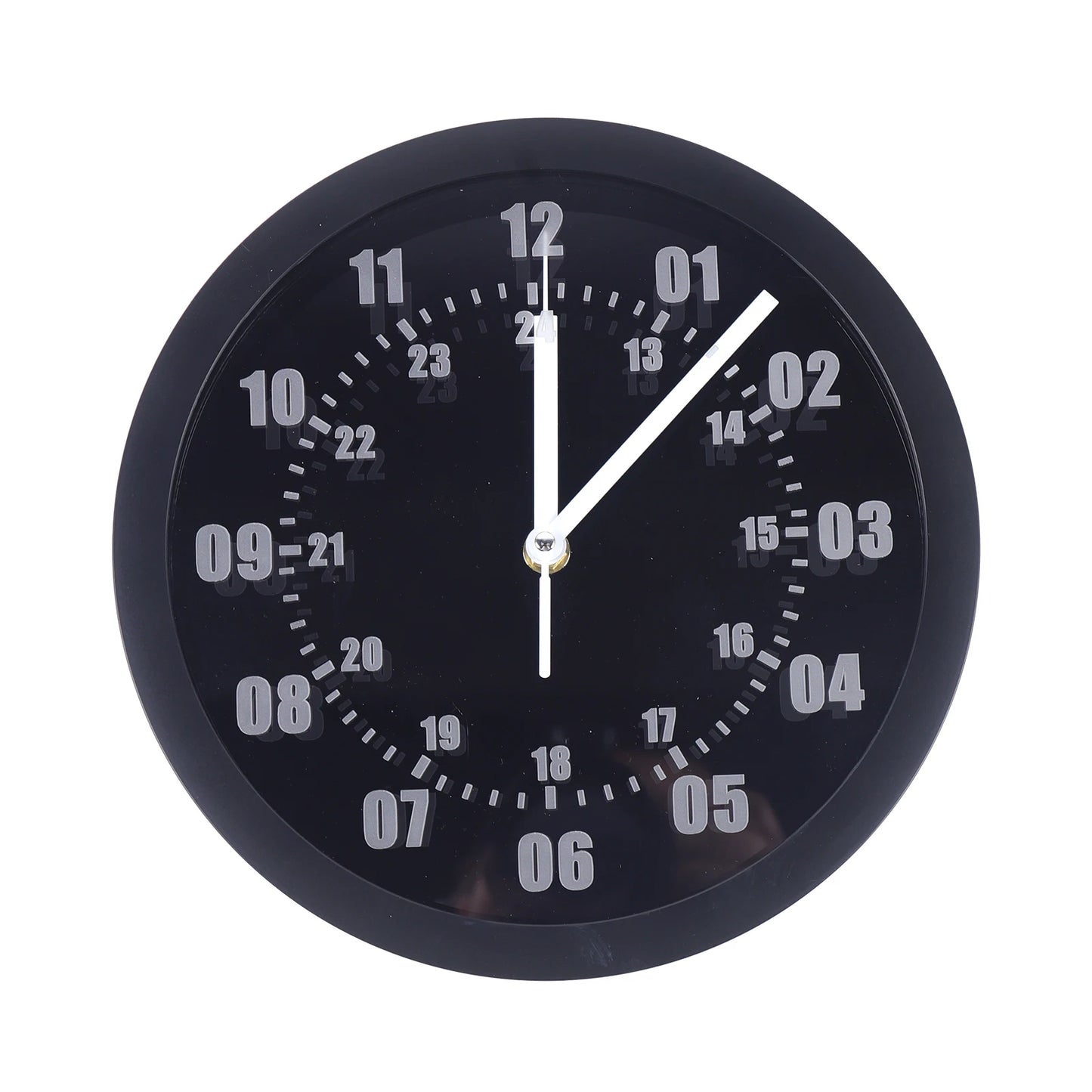 LED Indoor Outdoor Wall Clock Remote Control Luminous Wall Clock Night Lighting 12/24 Hour Display 7 Colors Backlight