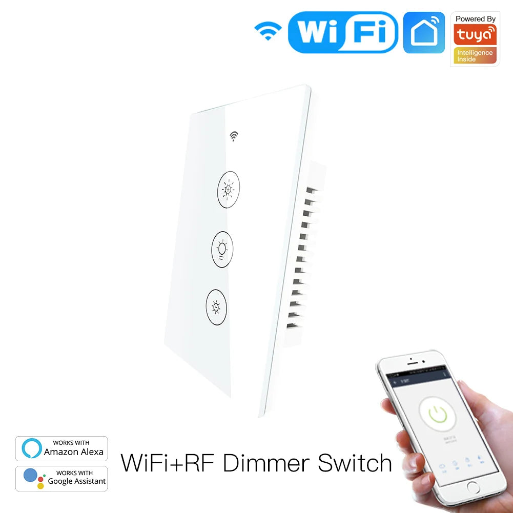 Smart WiFi Light Dimmer Switch Compatible with Alexa and Google