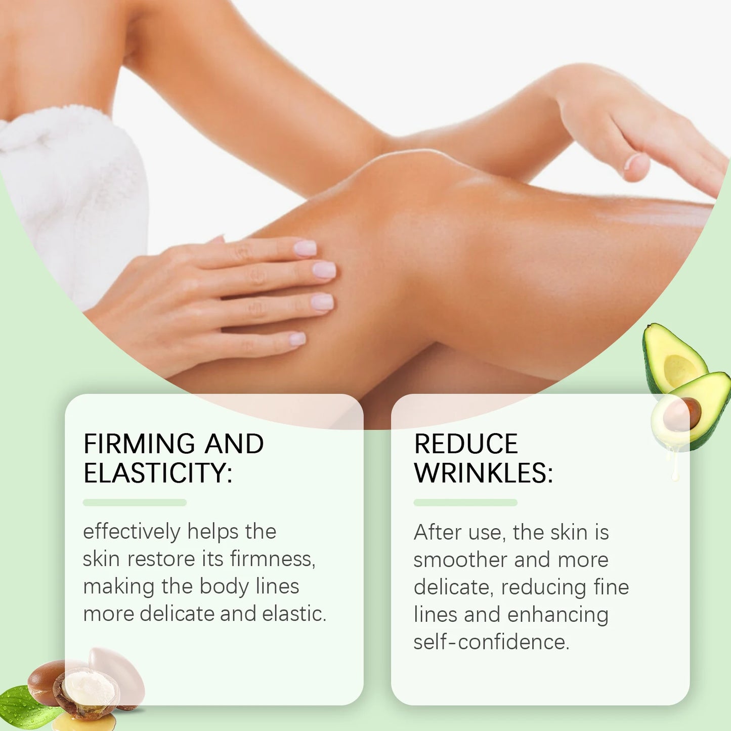 Avocado Body Lotion Brightening Hydration And Exfoliation